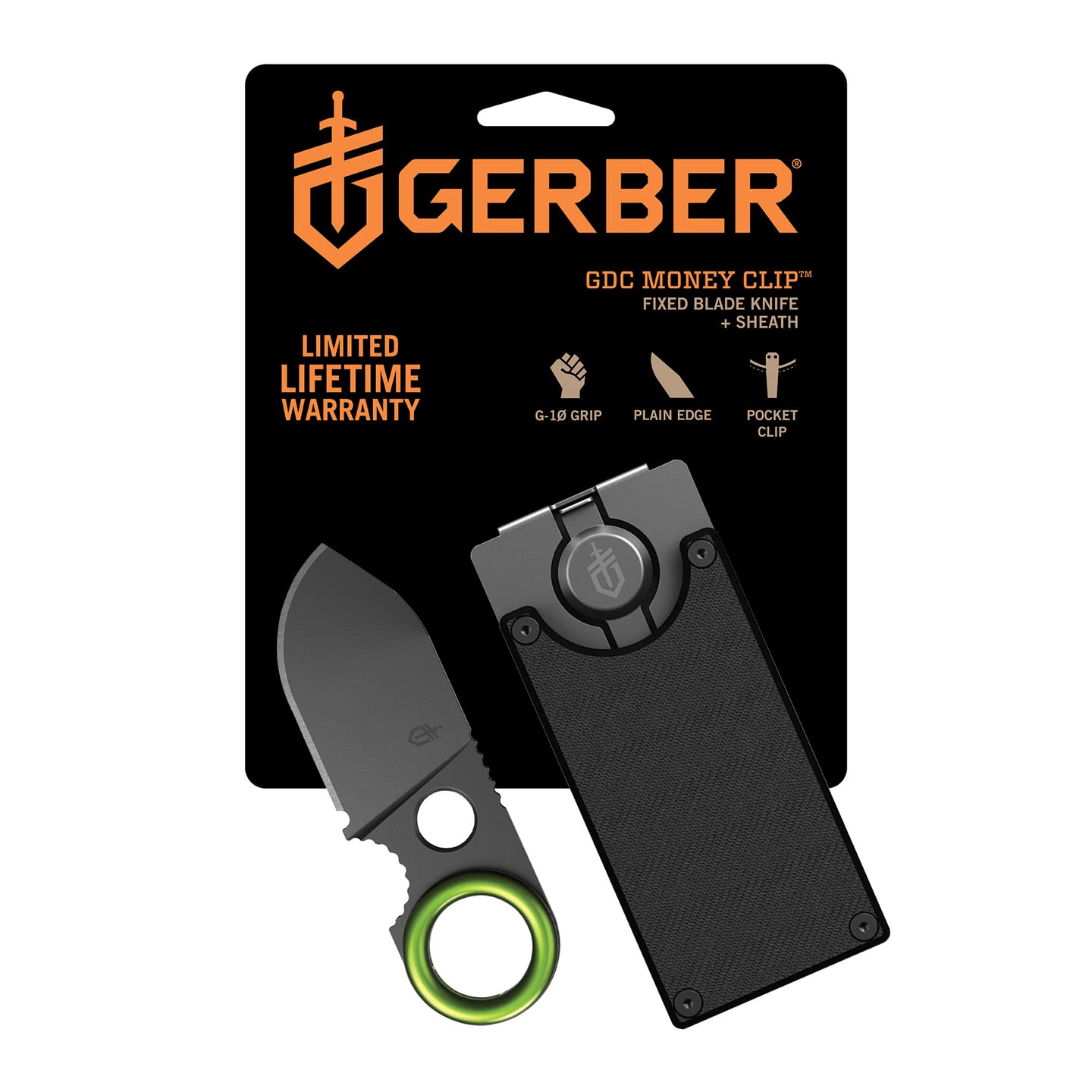 Gerber Gear 31-002521N GDC Pocket Knife Money Clip